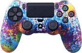 Jumalu Silicone Hoes PS4 Controller - Stippen - Cover - Hoesje - Siliconen skin case - Silicone hoes - PS4 - Playstation 4