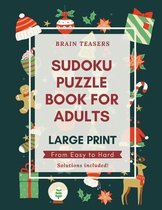 Sudoku Puzzle Book For Adults Large Print