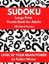 Sudoku Large Print Puzzle for Adults 200 Hard Puzzles