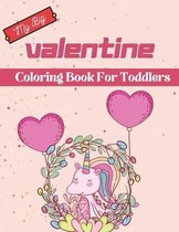 My Big valentine coloring book for toddlers