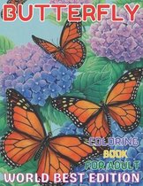 Butterfly coloring book for adult worlds best edition