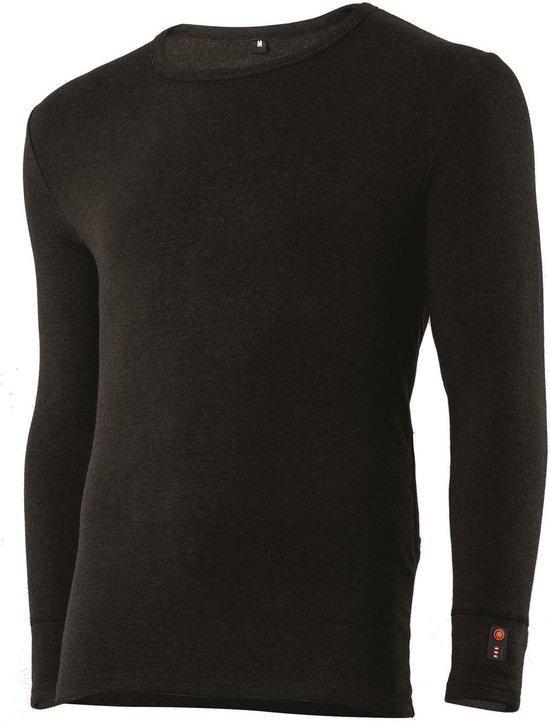 BERTSCHAT® - Verwarmd Shirt met oplaadbare accu | Zwart | S | Unisex
