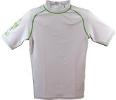 Aqua Lung Sport Rashguard - UV-shirt - Heren - XXL - Wit/Groen