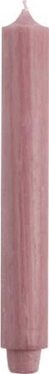 Rustik Lys Dinerkaarsen dik (3.2) Staub rosa/Antiek Roze 10 stuks