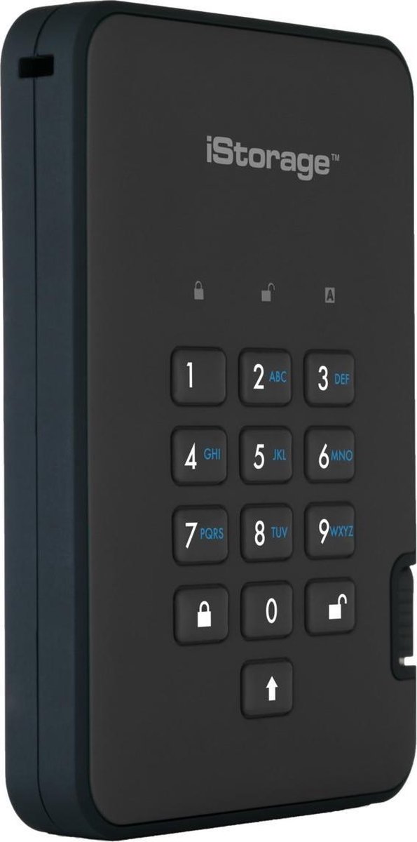 iStorage diskAshur2 SSD - externe harde schijf - 1 TB - SSD - Cijfercode - Zwart — afbeelding 2