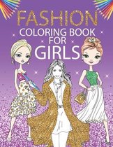 Fashion Coloring Book For Girls