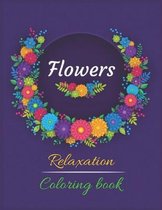 Flowers Relaxation Coloring Book