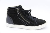 AQA a7647 Zwarte enkelhoge sneaker- maat 36