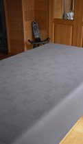 Jacquard Geweven Gecoat Luxe Tafellaken - Tafelzeil - Tafelkleed – Washington Taupe - Grijs - Rechthoekig - 140 cm x 280 cm