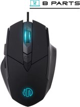 BParts - Inphic Gaming mouse - Game muis - Gaming muis - Hoge precisie - 800 tot 4000 DPI - Zwart