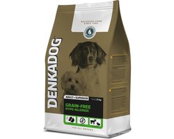 Denkadog Grain-Free Hypo-Allergic Hert&Konijn&Zoete Aardappel - Hondenvoer - 2,5 kg