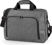 Quadra Executive Digital Office-tas (17inch Laptop-compatibel) (Grijze Mergel)