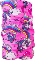 Comodo Nekwarmer Mulitfunctioneel - Bandana | Sjaal | Col - Unicorn / Eenhoorn Print