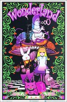 Wonderland II - Blacklight Poster