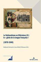 Convergences 99 - Le Nationalisme en littérature (II)