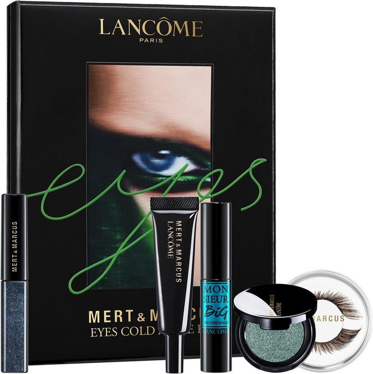 Lancôme Mert & Marcus Eyes Cold as Ice Kit Blue - Limited Edition make-up set Cadeau Tip!