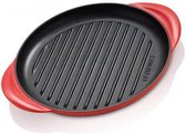 Le Creuset Ronde grill 25cm Kersenrood