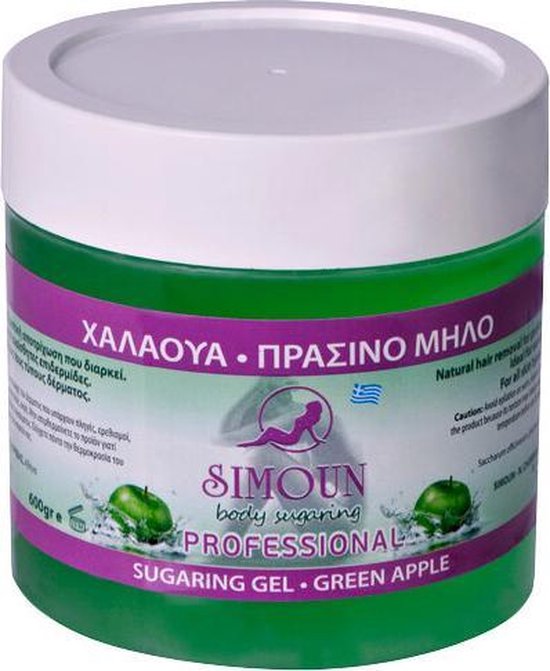 Simoun Professional Sugar Wax Green Apple Regular 600g - Suikerhars
