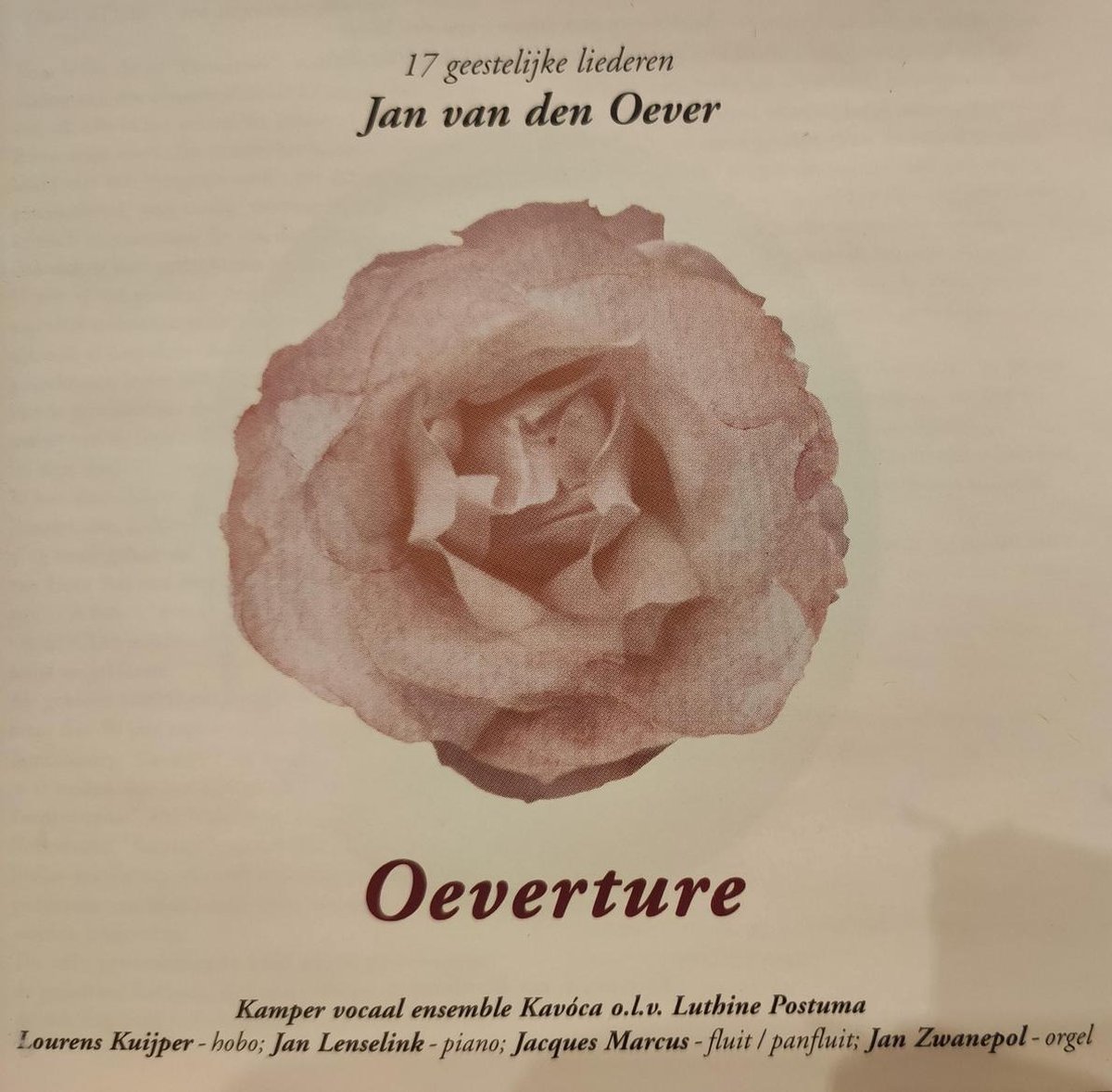 Oeverture / CD / 17 geestelijke liederen / Jan van den Oever / Kamper vocaal ensemble Kavoca