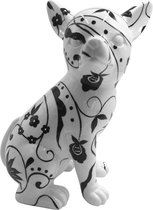 Pomme Pidou Chihuahua Nanou – (Wit met ornament) Studio Design | Spaarpot Volwassenen, Spaarpotten, Dieren Spaar Pot, Spaar-pot