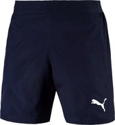 Puma - LIGA Sideline Woven Shorts - Voetbal Shorts - XXL - Blauw