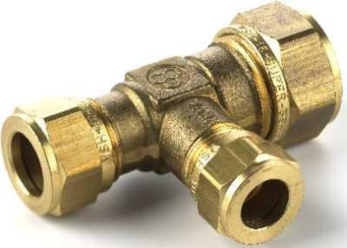 VSH knelkoppeling - T-stuk - 28 x 15 x 22 mm - 1 st