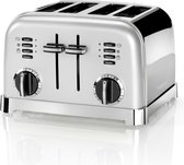 Cuisinart 4 Slice Toaster Broodrooster CPT180SE  - 4 sleuven - Ontdooifunctie - Bagelfunctie - 6 standen - Zilver