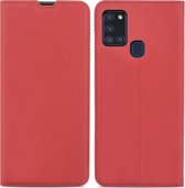 iMoshion Slim Folio Book Case Samsung Galaxy A21s hoesje - Rood