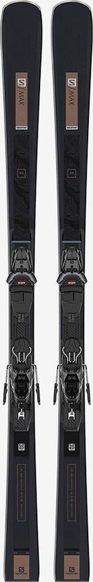 Salomon Ski Dames model S/Max X7ti - grijs/zwart/bruin - Lengte 155cm |  bol.com