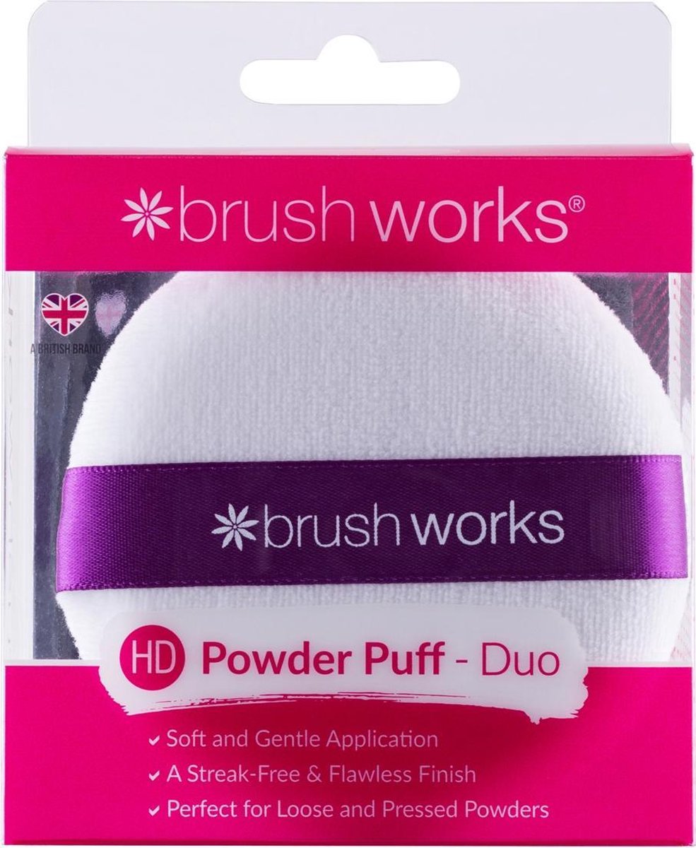 Brushworks Powder Puff (2 Stuks)