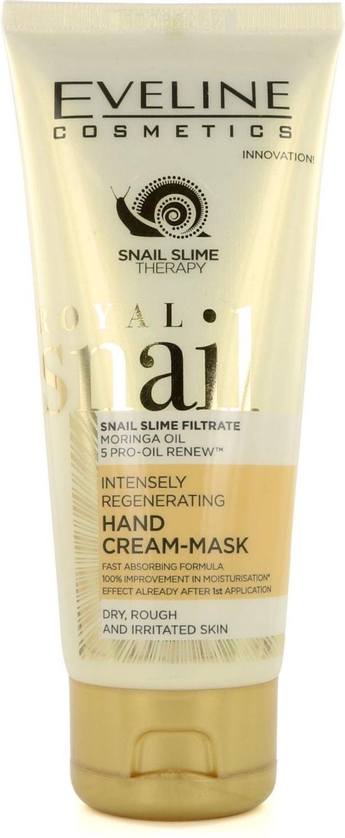 Eveline Cosmetics Royal Snail Intensely Regenerating Hand Cream-mask 100ml.