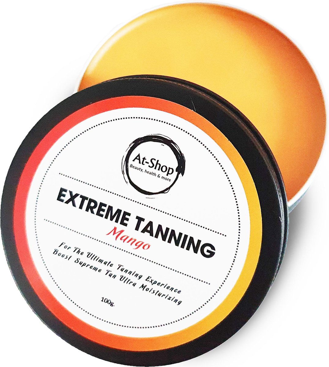 Extreme Tanning | Shine Brown | Tanning butter| Zonnestralen | Zonnebank | At-Shop | Sneller bruin | Zonnecreme | Zonnebrand| Mango