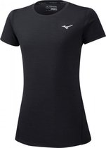 Mizuno Impulse Core Shirt Dames - zwart - maat XS