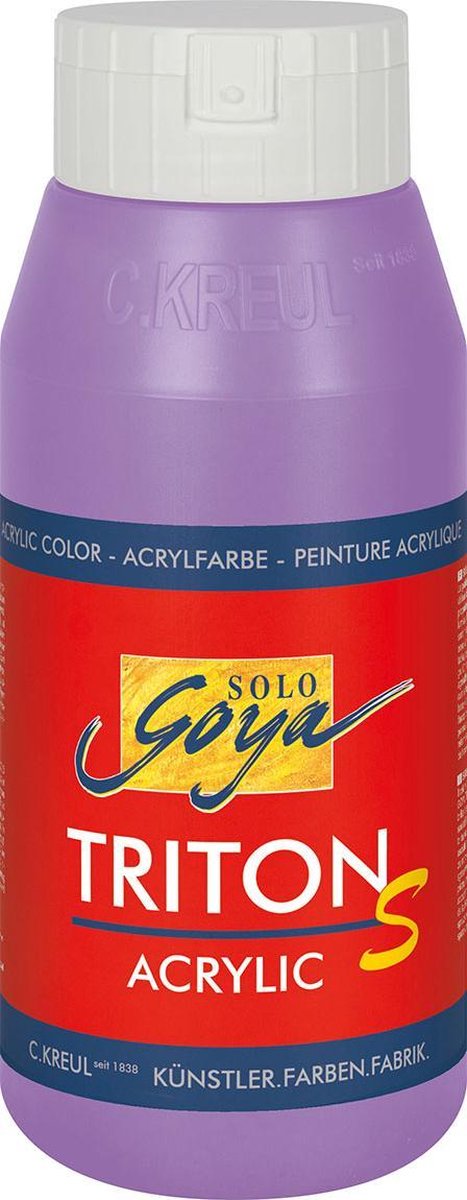 Solo Goya TRITON S - Lila Hoogbriljante Acrylverf – 750ml