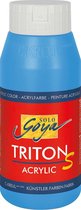 Solo Goya TRITON S - Licht Blauw Hoogbriljante Acrylverf – 750ml