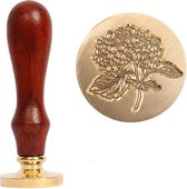 Luxe Wax Stempel - Zegel Stempel - Waxzegel - Waxseal - Bloemetje