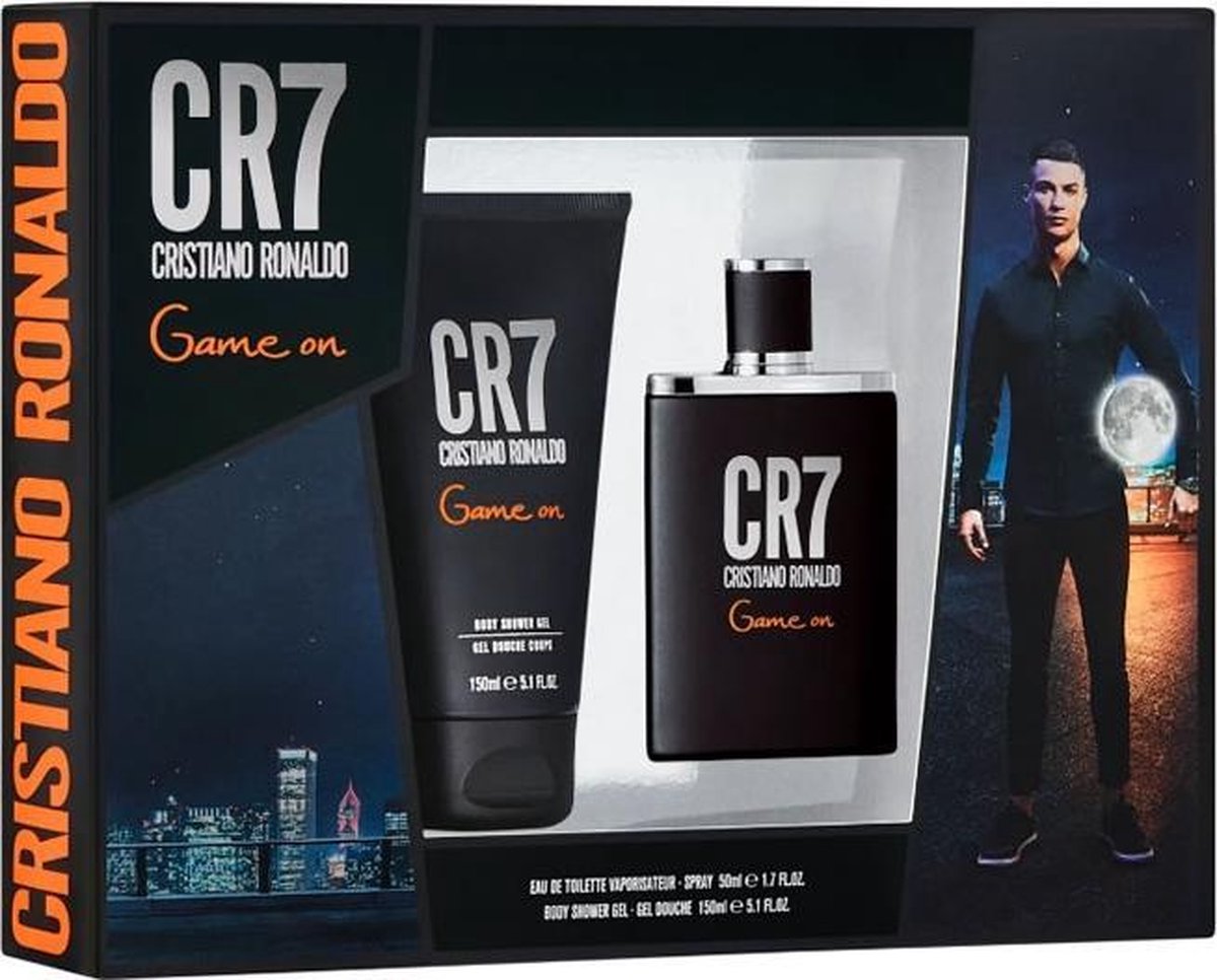 Cristiano Ronaldo Game On Eau De Toilette Spray 50ml Set 2 Pieces