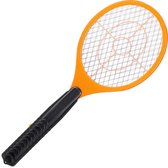Relaxdays elektrische vliegenmepper - tegen muggen & vliegen - vliegen mepper elektrisch - Oranje