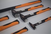 Big Leaf 7 delig Hamer set met Fibersteel