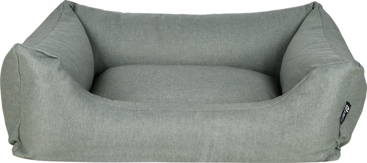 District 70 CLASSIC Box Bed - Comfortabele Hondenmand met afneembare & wasbare hoes - in 4 kleuren en S/M/L/XL - Kleur: Cactus Green Maat: Medium - 80 x 60 cm