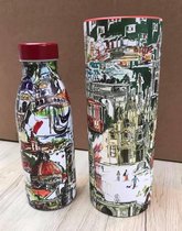 Baci Milano - Baci Italia - Italian Cities - Chilly's Bottle Ø 7 cm x H 21 cm in mooie giftbox