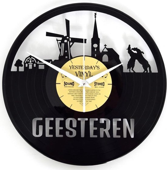 Vinyl Klok - Skyline Geesteren - LP - Langspeelplaat - Met geschenkverpakking