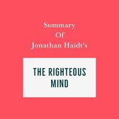Omslag Summary of Jonathan Haidt's The Righteous Mind