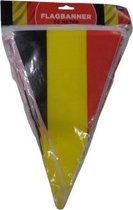 Folat Vlaggenlijn België 50 Meter Zwart/geel/rood