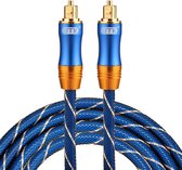 ETK Digital Toslink Optical kabel 2 meter / audio male to male / Optische kabel BLUE series - Blauw
