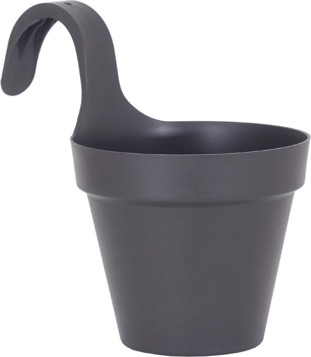 Artevasi - Balkonpot capri single d20cm antraciet