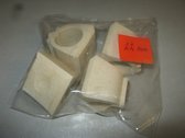 4 stuks Anti-Slip rubbers voor Huishoud of Keukentrapladder