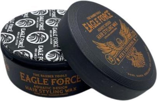 Eagle Force Wax 150 ML - Aquatic Design - Haar Wax - Hair Styling Wax - Frisse Haar Wax