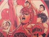 Poster - Slam Dunk Anime - 35 X 51 Cm - Multicolor