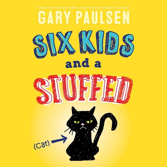 Six Kids and a Stuffed Cat - cover